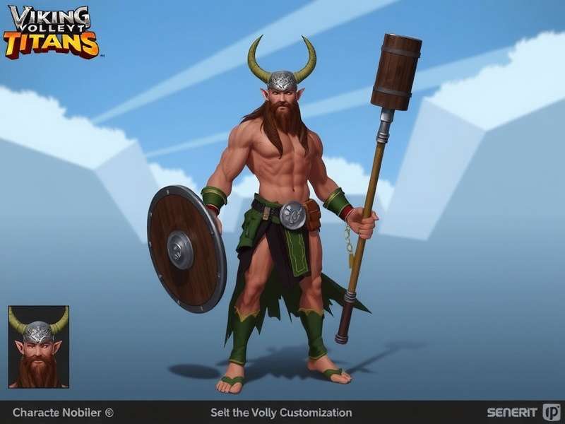 Viking Volley Titans Character Customization